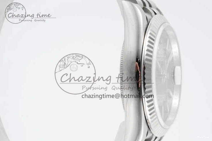 MiroTime 1227 Youthful DateJust 36 SS 116234 VSF 1:1 Best Edition 904L Steel Green Leaf Dial on Jubilee Bracelet VS 2056